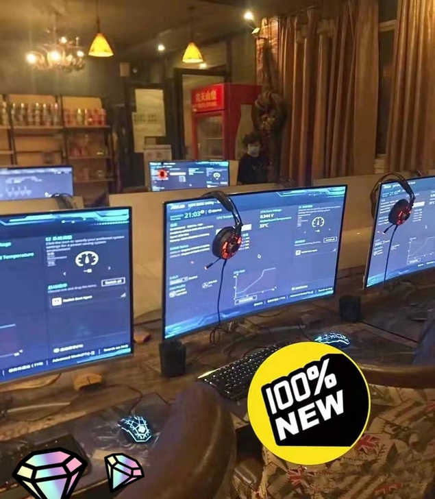 i7i9八核高端机网吧结业处理一批台式机电...