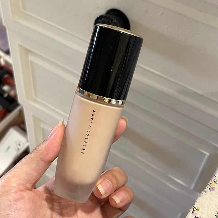 完美日记粉底液深水弹干皮粉底液遮瑕保湿秋冬...