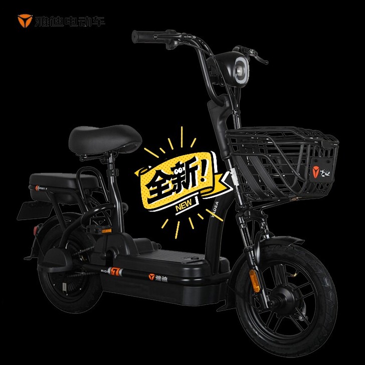 雅迪电动车 小钢炮-黑