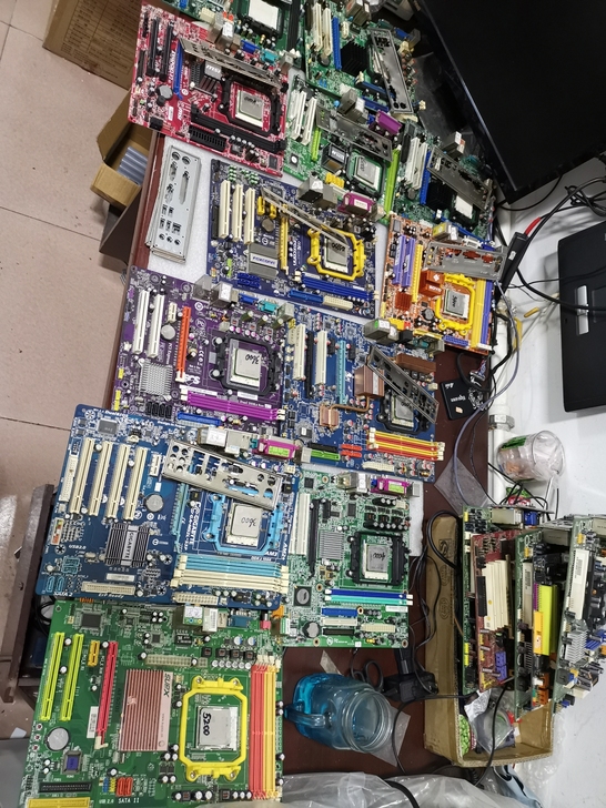 包邮am2主板 cpu套装，主板加cpu一...