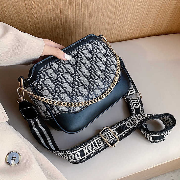 高级感洋气小包包女2021新款韩版潮流印花...