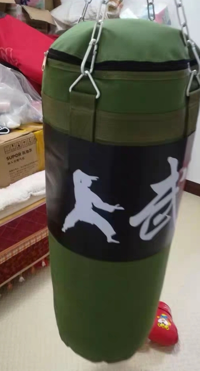 沙袋 拳击沙袋 60cm，实心很沉
