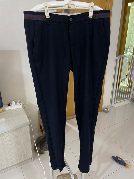 近乎全新GXG藏蓝色西裤XXL男裤正装裤