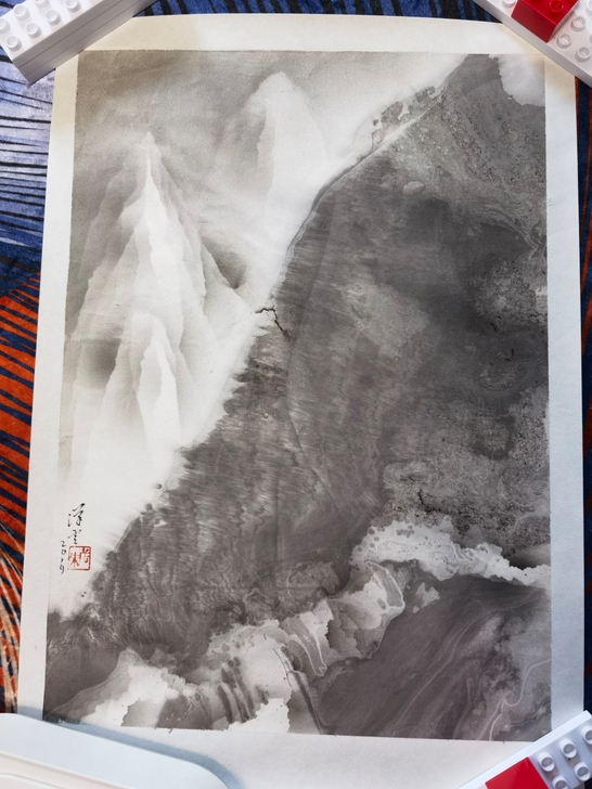 中美协，朱汉云，科班出身的老师，非常棒的横...