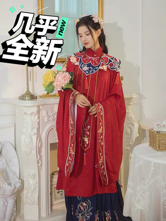 言然锦绣  繁花汉服  一套