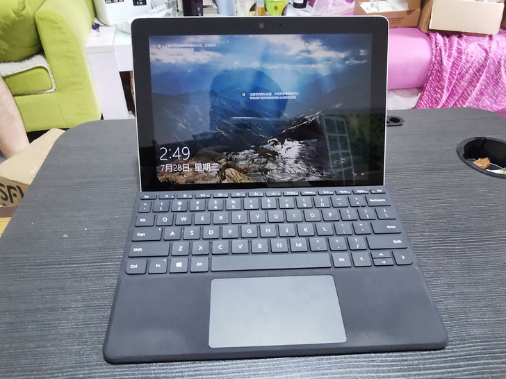 微软Surface go外观完美,平板电脑...