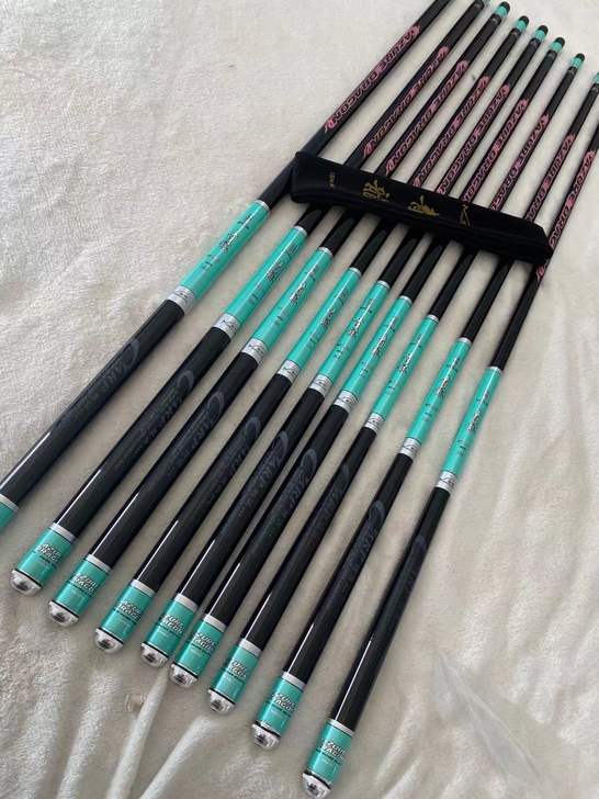 名伦青龙钓鱼竿高碳超轻超硬5.5H台钓竿鲤...