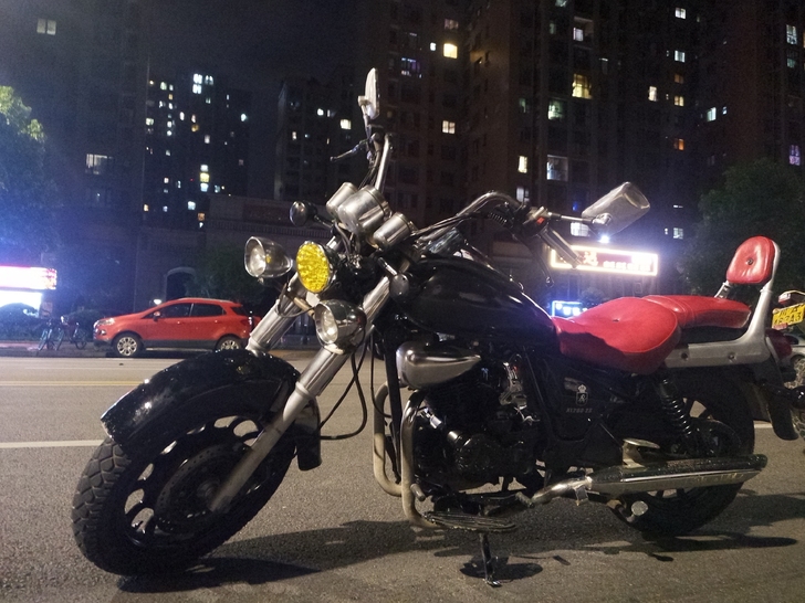 复古摩托车 太子 改复古哈雷风格