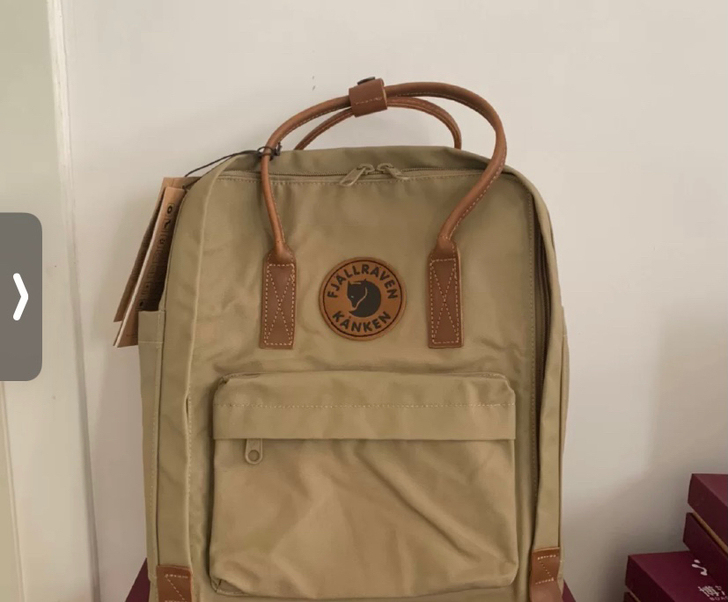 北极狐双肩包kanken学生书包女ins运...