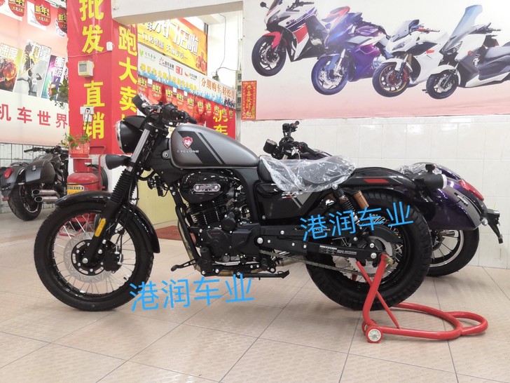 宗申赛科龙RA2太子车复古巡航摩托车，国四...