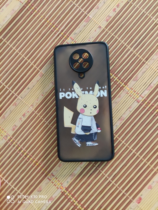 红米k30pro手机壳潮流皮卡丘全包手感巨...