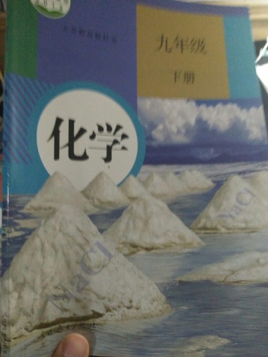 全新人教版九年级下册化学书