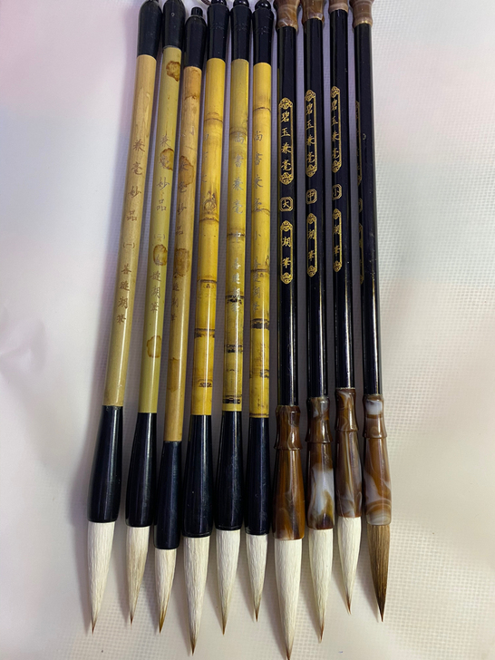 实体店不开10支28元兼豪毛笔狼毫毛笔 写...