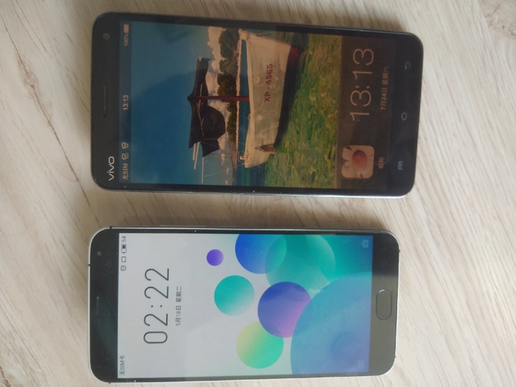 魅族手机MX5 vivo手机X510t 两...