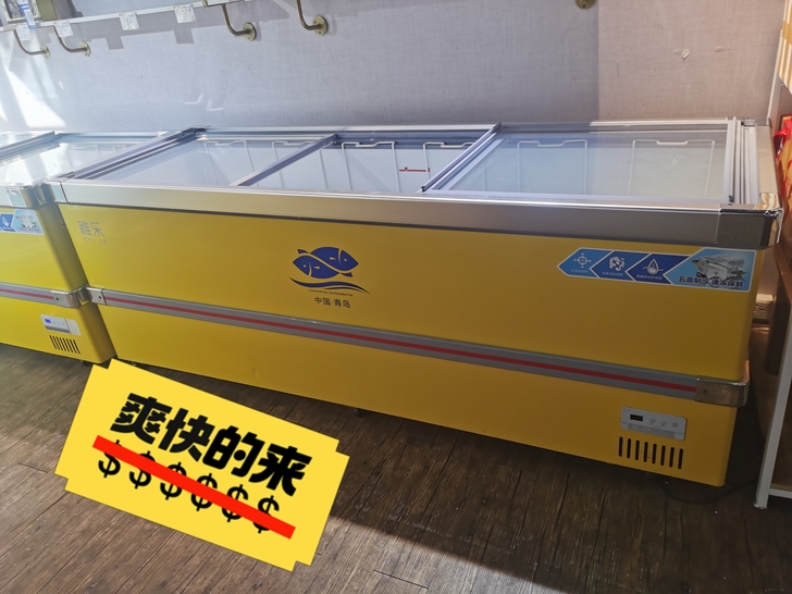 大冷柜，现低价出售几台2.3米冰柜，才用几...
