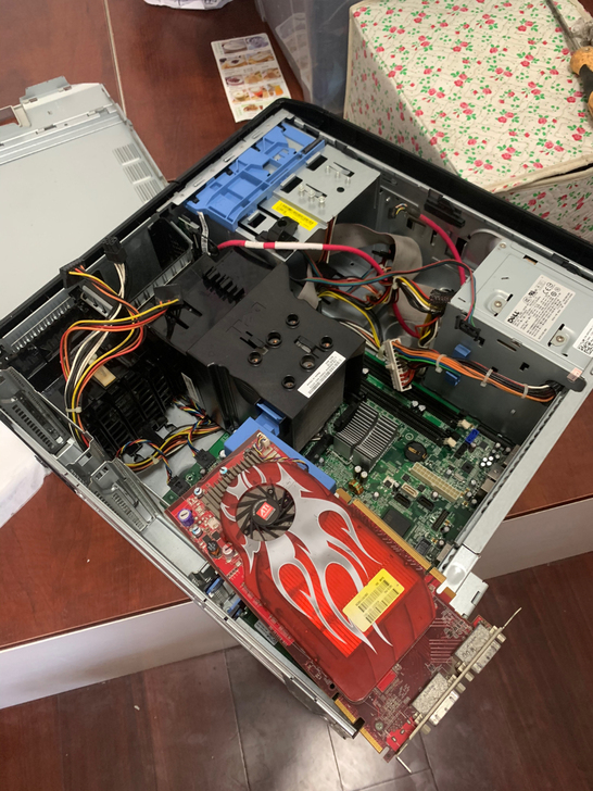 自用退伍配件机戴尔xps430 台式电脑主...