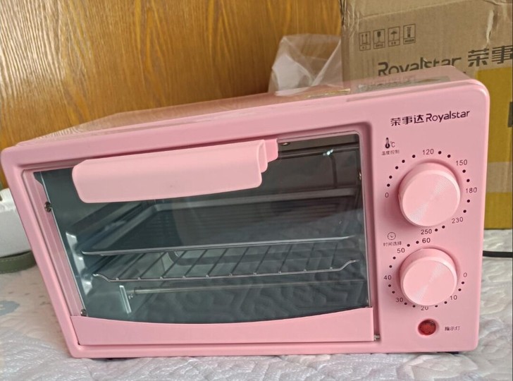 荣事达家用小型迷你型台式自动双层小电烤箱全...