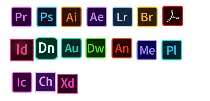 ps、pr、ae、au等等软件安装包中文版...