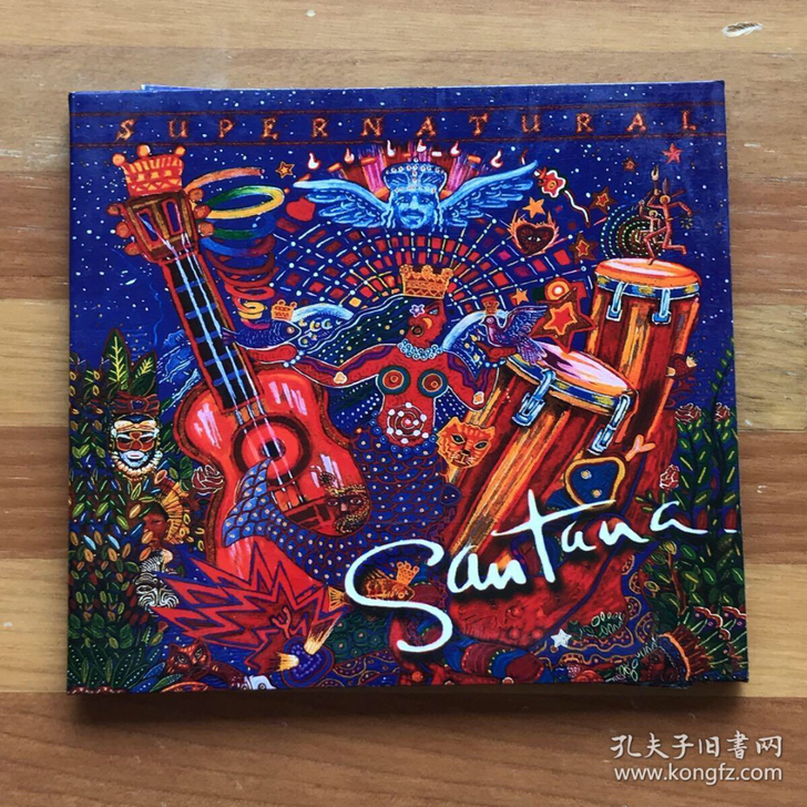 Santana拉丁蓝调摇滚吉他大师CD专辑...