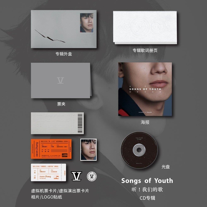 张杰听！我们的歌CD版实体专辑