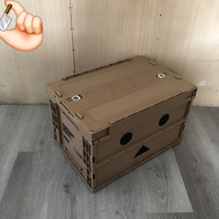 潮牌阿楞折叠玩具食房间收纳箱TRUSCOx...