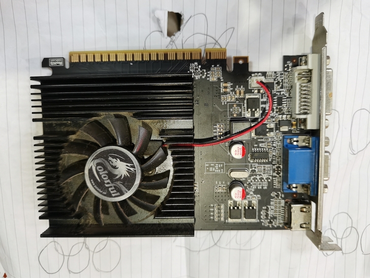 七彩虹610  1g  显卡一枚