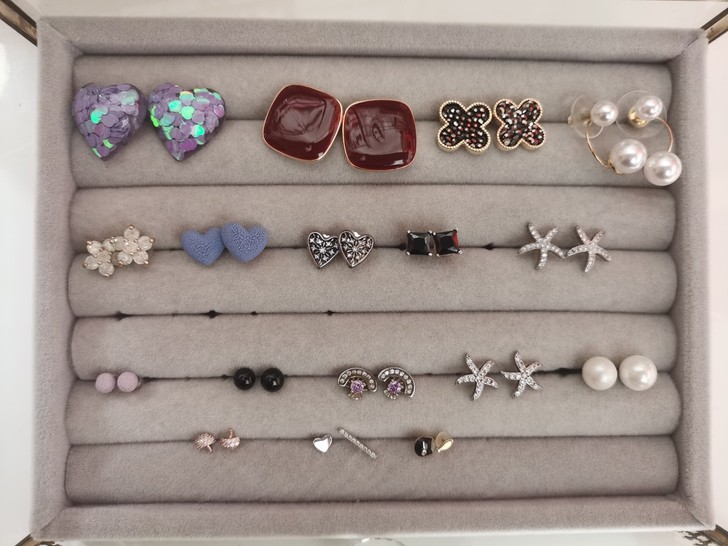 耳钉耳饰拍卖，自己比较喜欢买，太多了，耳钉...