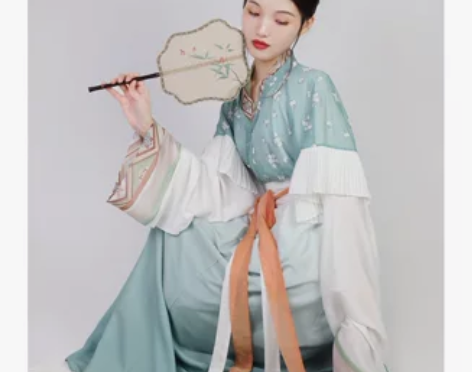 【现货掉落】旋归汉服 玉人歌 晋制汉服 半...