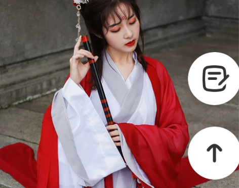 汉服女魏晋风广袖齐腰襦裙超仙古风大袖衫飘逸...