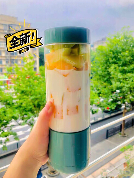 全新 正品 高配四叶刀美的布谷便携榨汁机