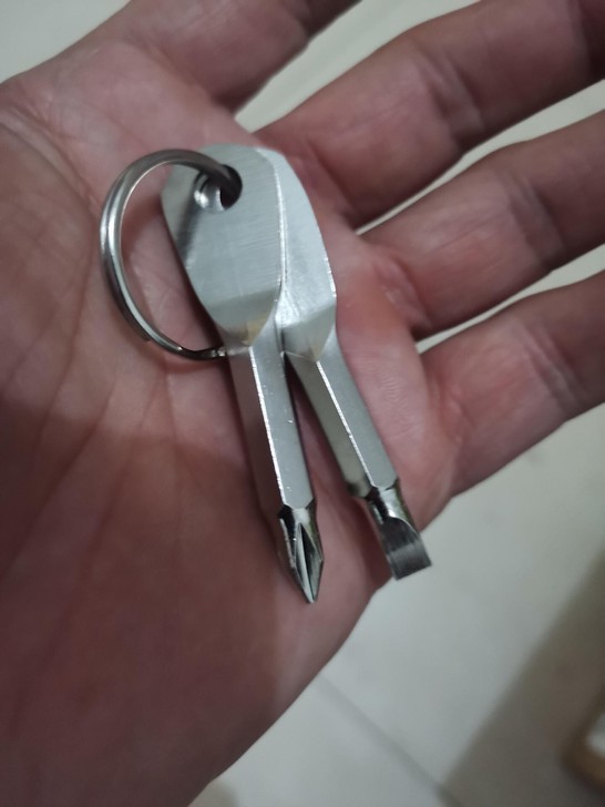 户外便携精铸钢迷你一字十字多功能工具 户外...