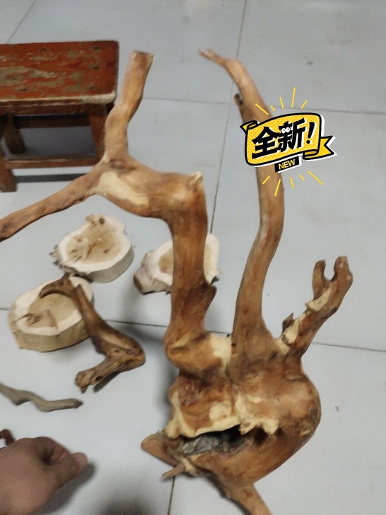 崖柏随型摆件，天然随型