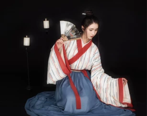 停云流光 思旧赋 原创魏晋风汉服浅交领广袖...
