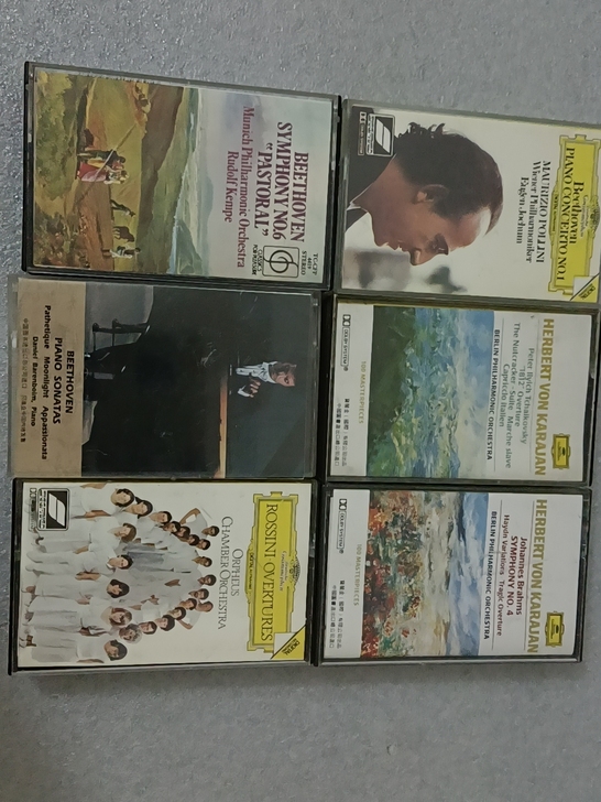 古典音乐磁带专辑,30元一盒,可与本店其他...