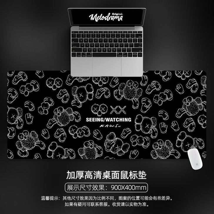 鼠标垫超大电竞小号办公大号加厚动漫卡通精密...