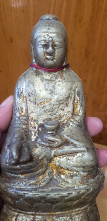 铜佛像一线地皮货品相如图！