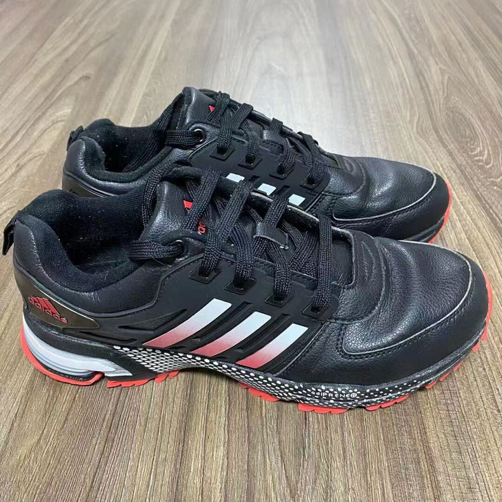 二手正品44码阿迪达斯Adidas休闲鞋跑...