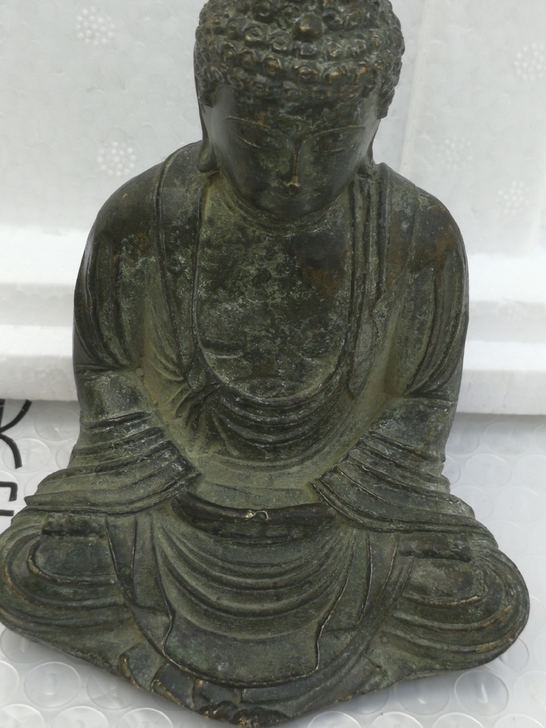 铜佛像，品相好，尺寸见图，130元有缘人请走