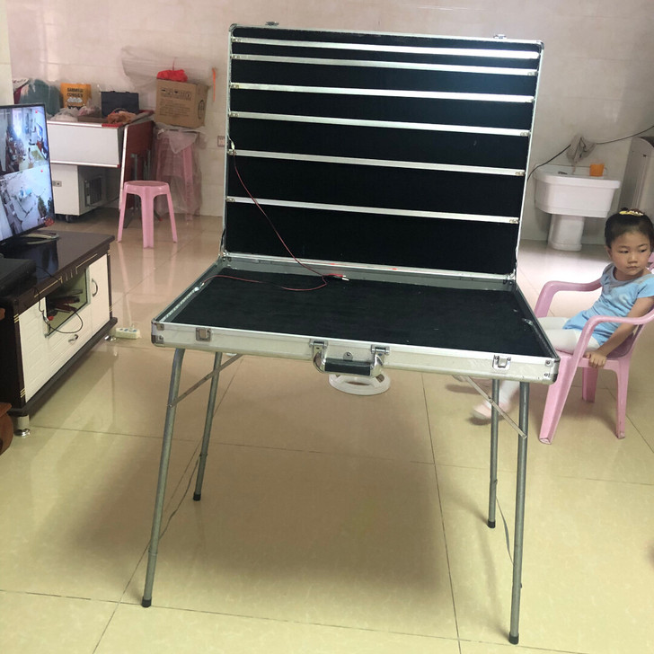 包邮。摆摊箱折叠箱摆摊神器折叠车