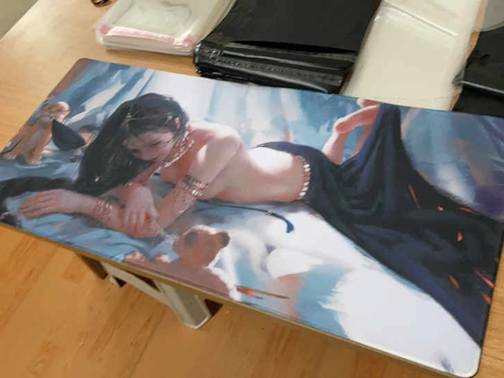 大漠风铃900*400*3超大鼠标垫