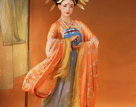 汉服敦煌研究院 玉容娥娥齐胸襦裙 敦煌汉服...