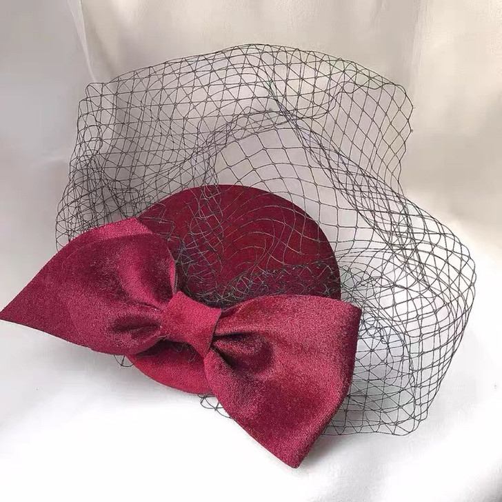 红色蝴蝶结礼帽敬酒服饰品系列