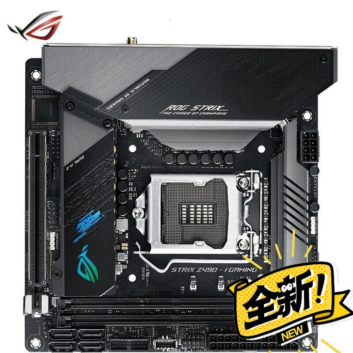 华硕ROG Z490i迷你ITX台式机MI...