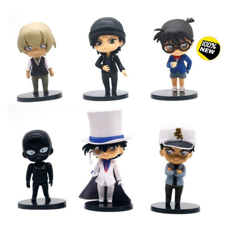 12款名侦探柯南手办模型怪盗基德公仔鸽子摆...