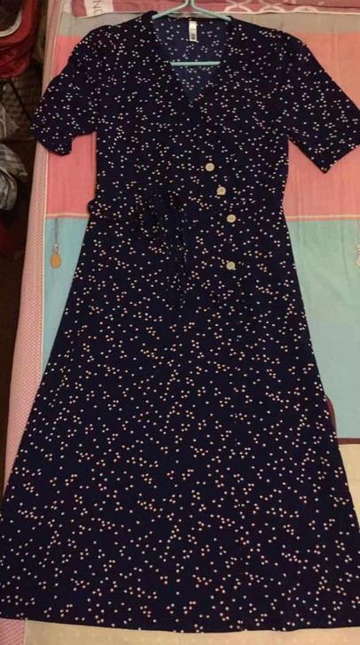 法式连衣裙夏优雅复古轻熟气质收腰显瘦过膝一片