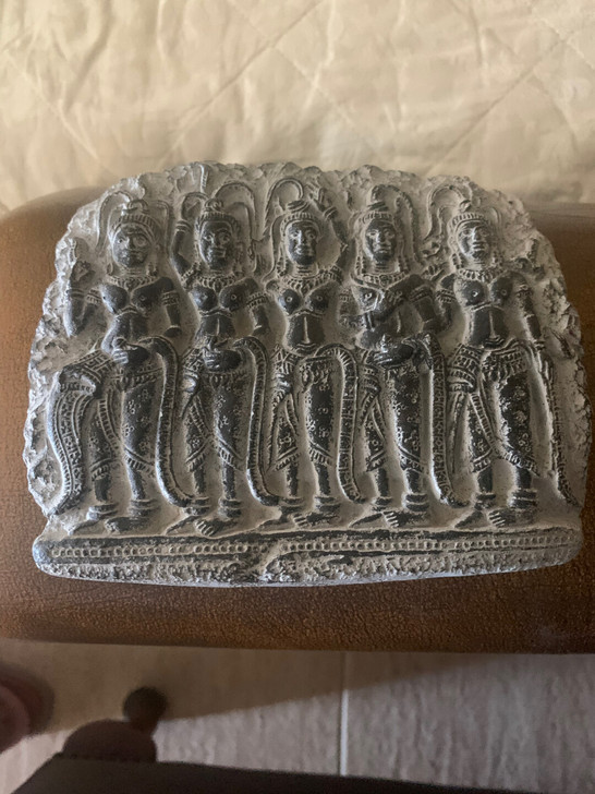 柬埔寨砂石雕刻画，100元包邮，感兴趣请联...
