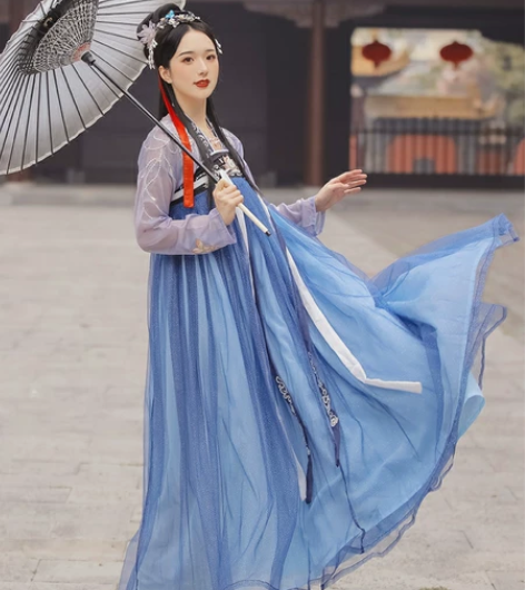 裳云兮【梦音】汉服 s码全套  一片式不穿...