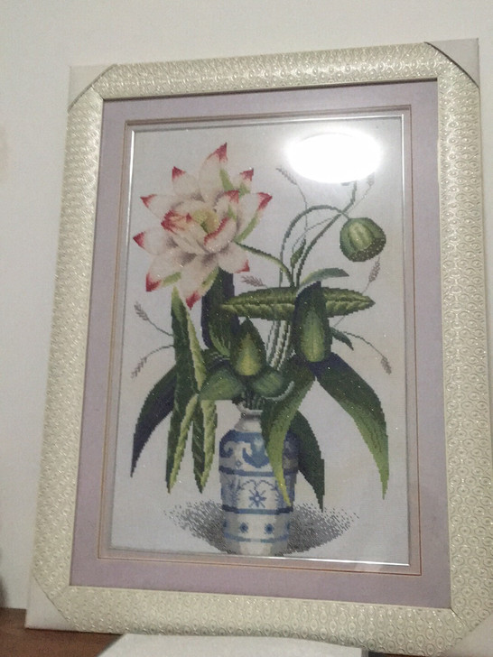 手工刺绣画200元
