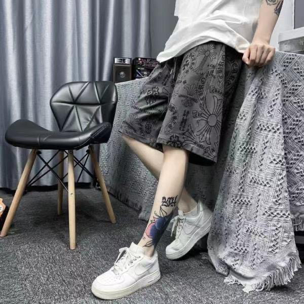 特价清仓高街风短裤男夏季潮流港风薄款韩版运...