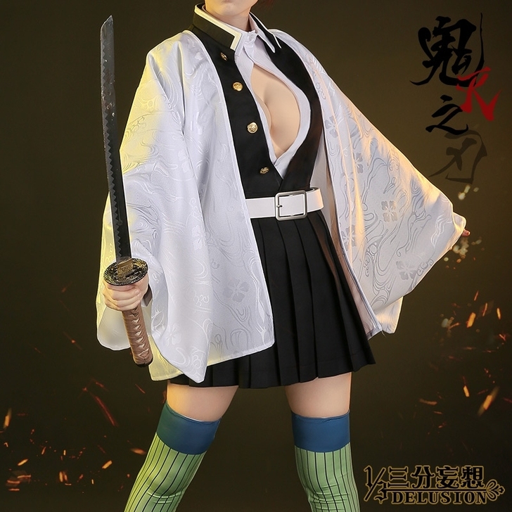 鬼灭之刃甘露寺蜜璃cos出租
